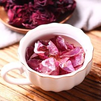 云南特產墨紅玫瑰花茶半開全開花冠凍干墨紅玫瑰批發代發OEM貼牌
